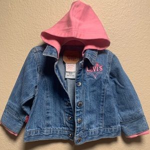 Levi’s Jean Jacket Girls size 18-24M